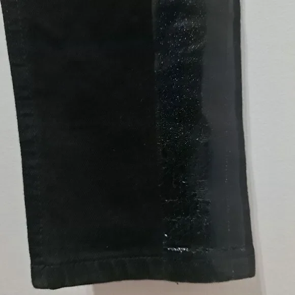 Stampd 1761 Striped DenimSkinny Jeans Size 33 Black